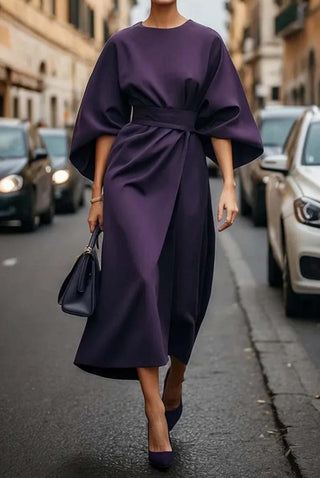 Wendy | Elegant Dress with Lantern Sleeves