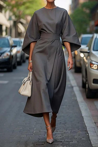 Keira | Eleagnt Sleeve Summer Maxi Dress
