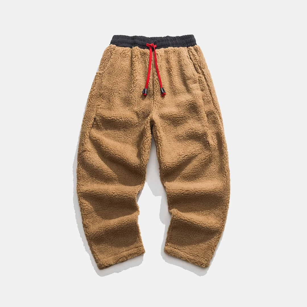 Thea | Warme Teddy Fleece Midi-jurk