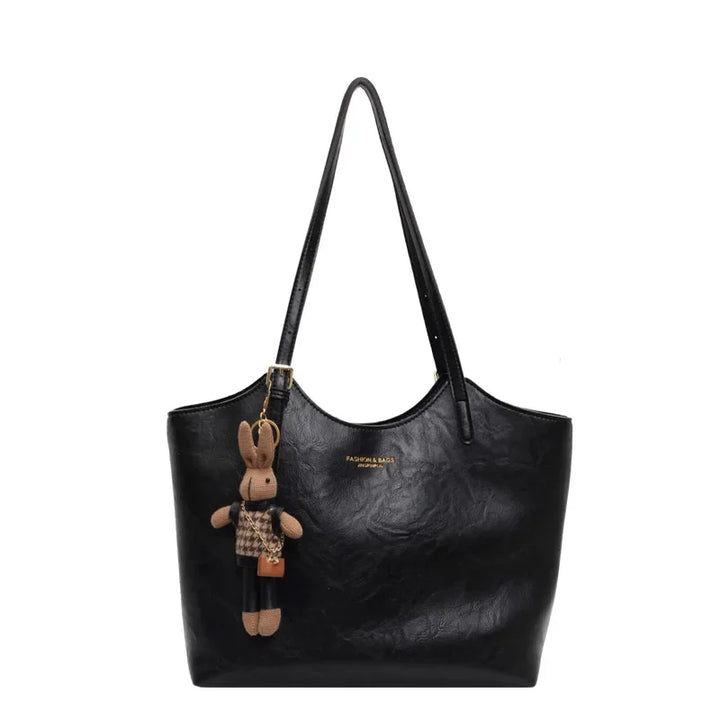 Odilia | Klassieke Vegan Leren Shopper