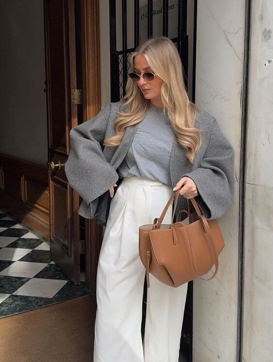 Lammie | Ruime Leren Shopper