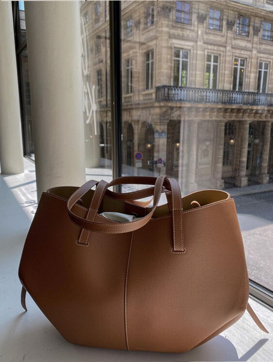 Lammie | Ruime Leren Shopper