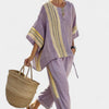 Luna | Chic Oversized Lavender Loungewear Two Piece Set
