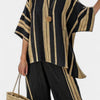Reese | Stylish Striped Summer Outfit with Relaxed Linen Pants