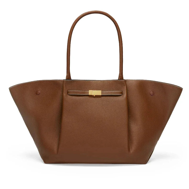Ilse | Oversized Shopper met Gouden Sluiting