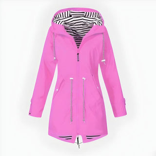 Greer | Women’s Stylish Long Rain Jacket