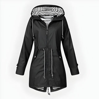 Greer | Women’s Stylish Long Rain Jacket