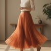 Morgan | Pleated Flowy Skirt