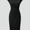 Jovie | Women’s Round Neck Knee-Length Dress