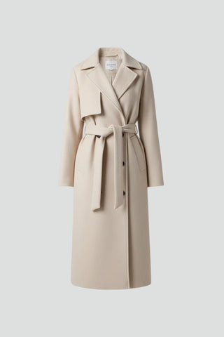 Rowena | Women’s Long Coat with Belt