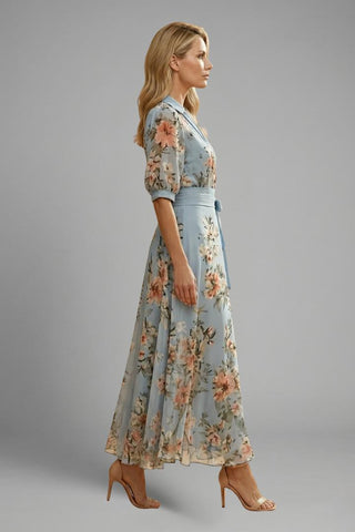 Everly | Women’s Floral Midi Dress