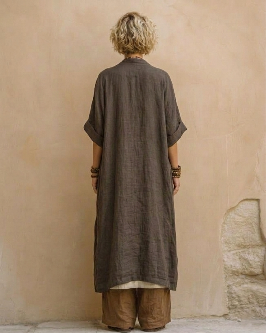 Johanna | Bohemian Linnenmix Driedelige Set
