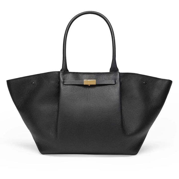 Ilse | Oversized Shopper met Gouden Sluiting