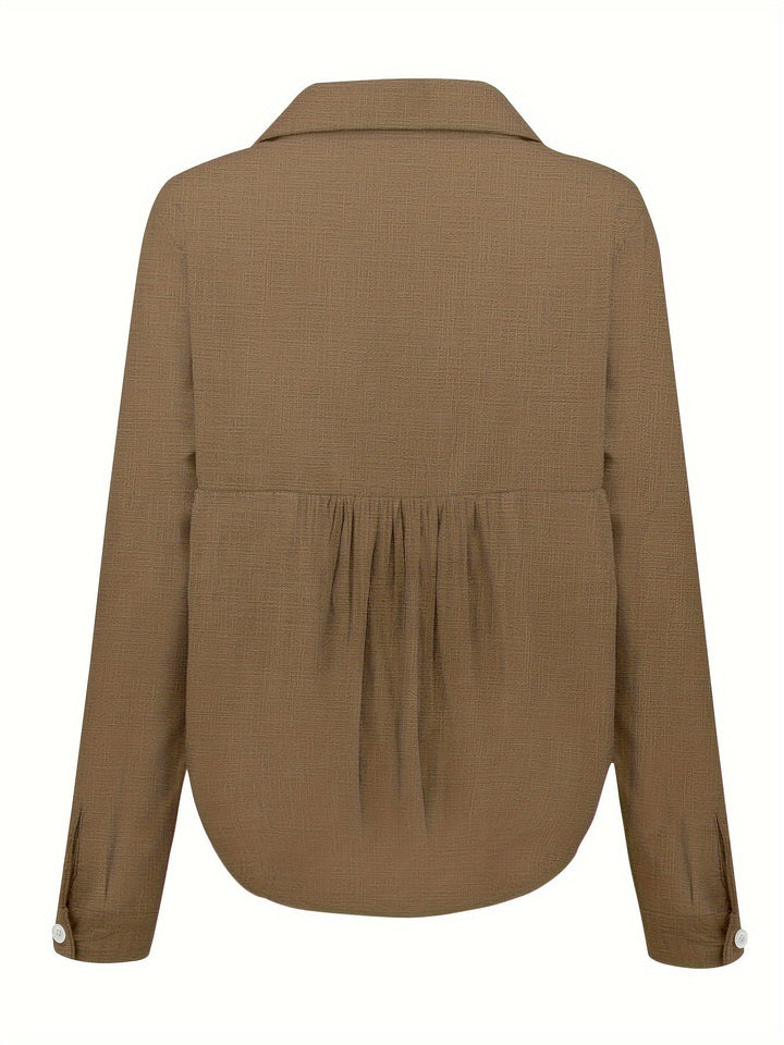 Ute | Luchtige Geweven Blouse