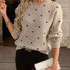 Eloise | Women's Polka Dot Knit Sweater
