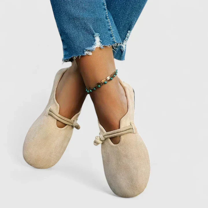 Jantine | Comfortabele Loafers met Touwdetail