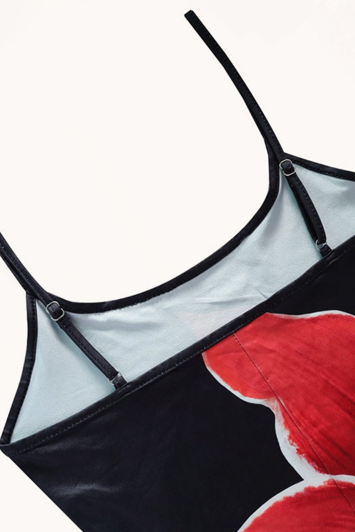 Wietske | Geprinte Bodycon Maxi-jurk