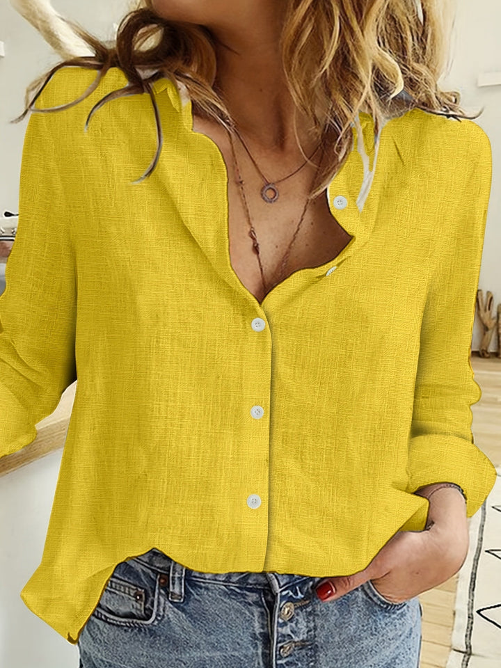 Ute | Luchtige Geweven Blouse