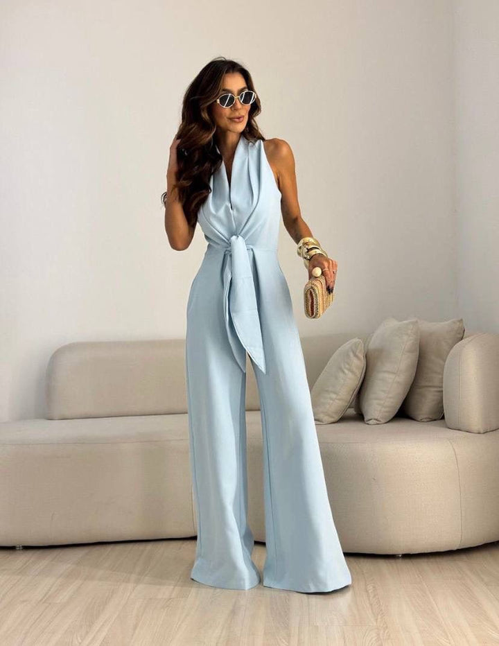 Roosmarijn | Elegante Jumpsuit met Strikdetail