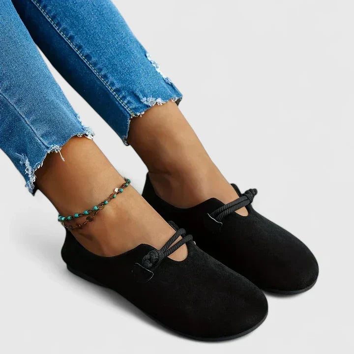 Jantine | Comfortabele Loafers met Touwdetail