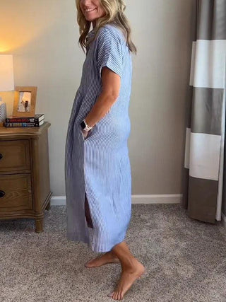 Brooklyn | Women’s Striped Shirt Dress