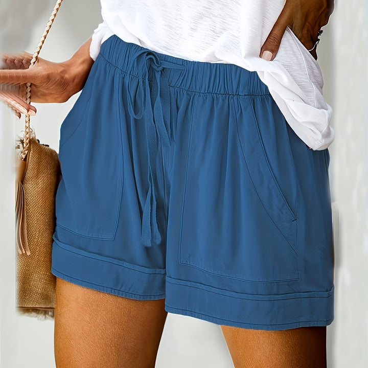 Aukje | Relaxte Short met Strikkoord