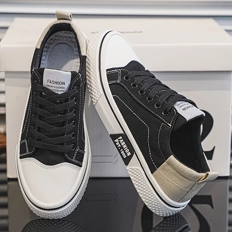 Jorien | Canvas Sneakers met Dikke Zool