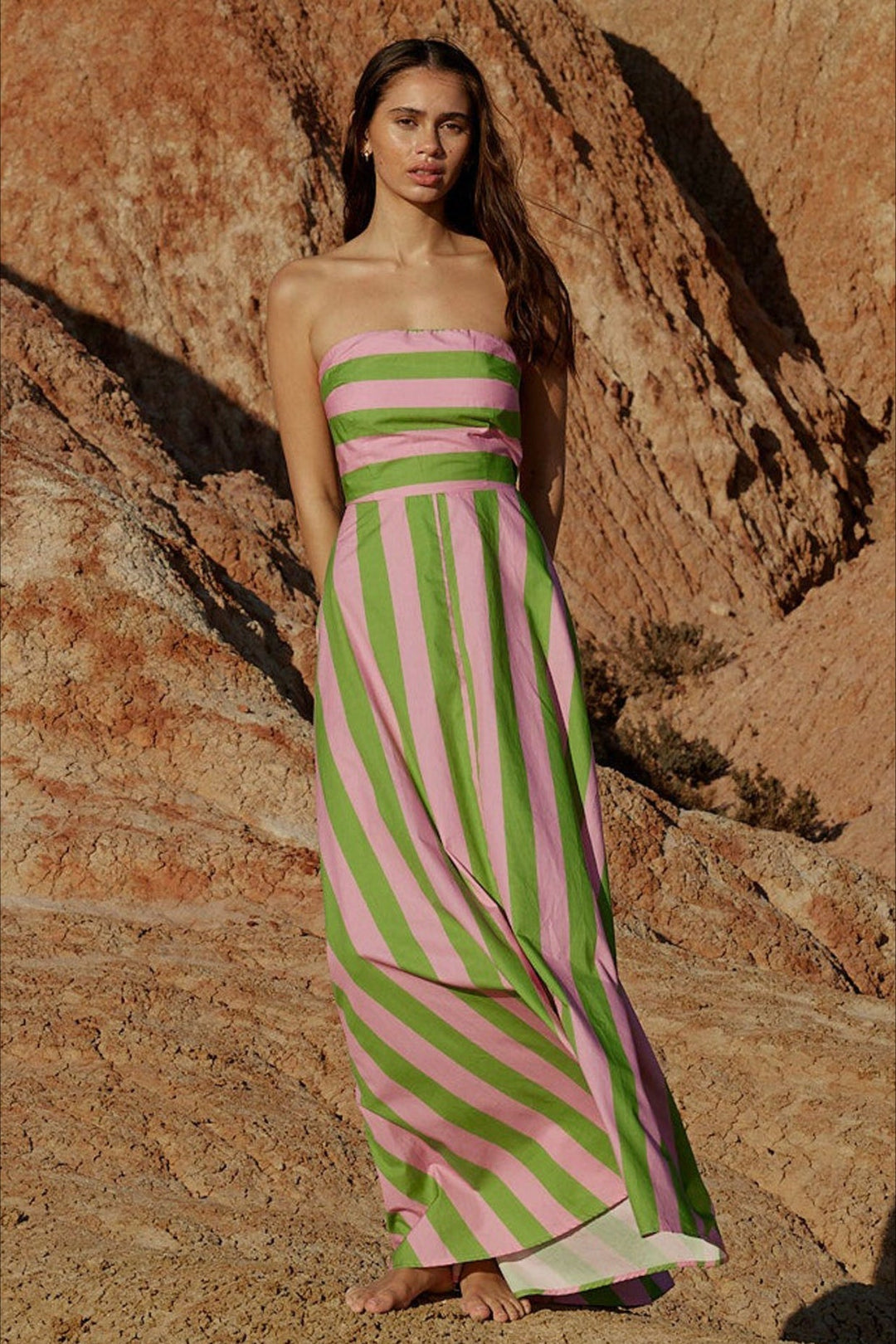 Frouke | Strapless A-Lijn Maxi-jurk