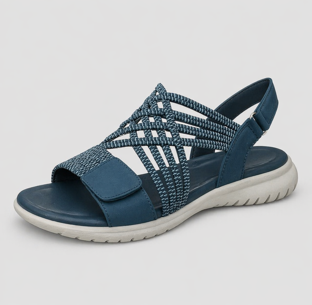 Annemarie | Sandalen met Gevlochten Bandjes