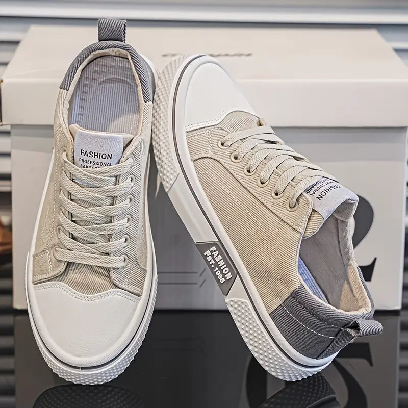 Jorien | Canvas Sneakers met Dikke Zool