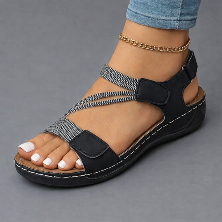 Marieke | Lichtgewicht Sandalen met Klittenband