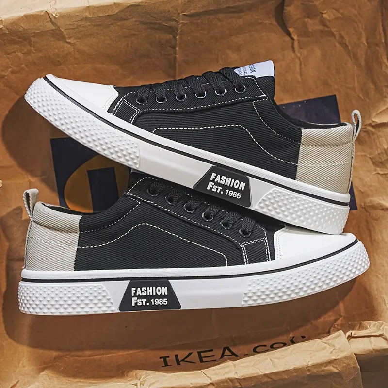 Jorien | Canvas Sneakers met Dikke Zool