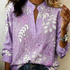 Eleni | Floral Print Blouse with High Neck