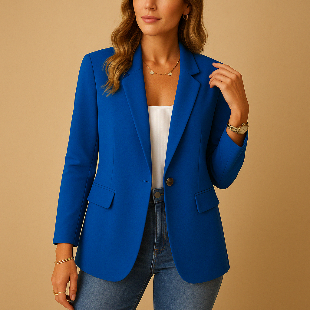 Vanja | Getailleerde Stretch Blazer