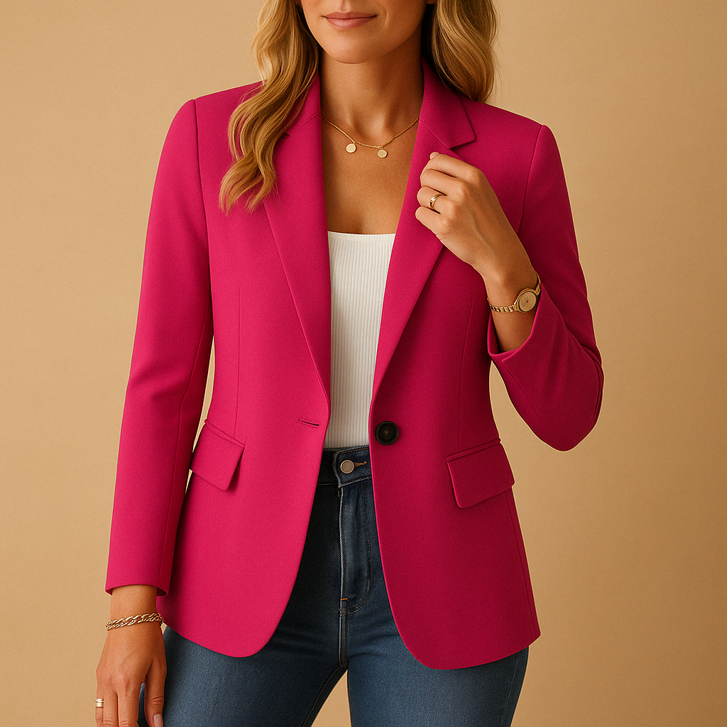 Vanja | Getailleerde Stretch Blazer