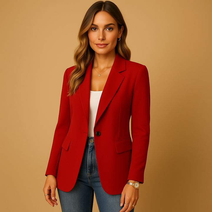Vanja | Getailleerde Stretch Blazer