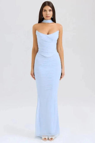 Hailey | The Midnight Hour Corset Maxi Dress