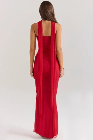 Hailey | The Midnight Hour Corset Maxi Dress
