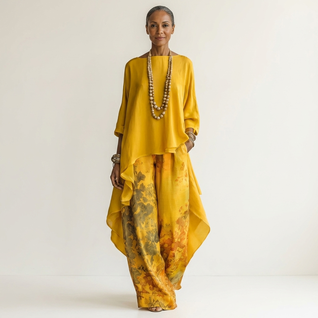Cato | Asymmetrische Tweedelige Set