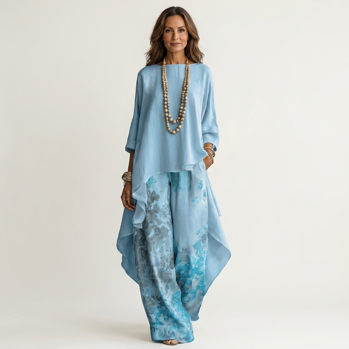 Cato | Asymmetrische Tweedelige Set