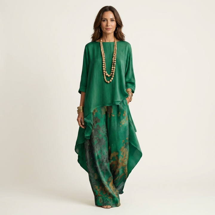 Cato | Asymmetrische Tweedelige Set