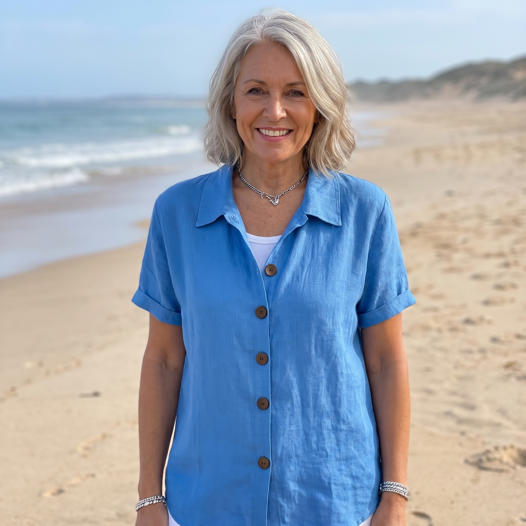 Wieke | Luchtige Katoenen Blouse