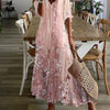 Selene | Floral Print Maxi Dress