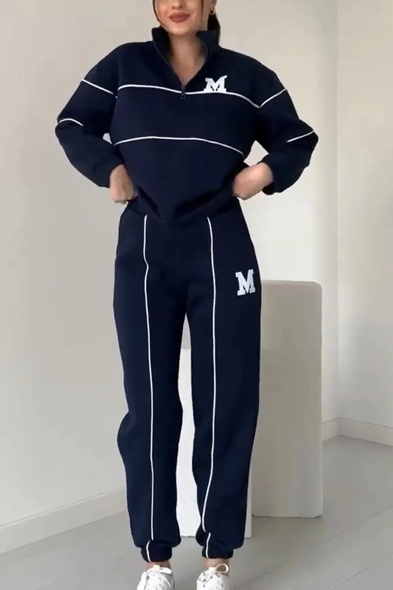 Pleun | Half-Zip Tweedelige Set