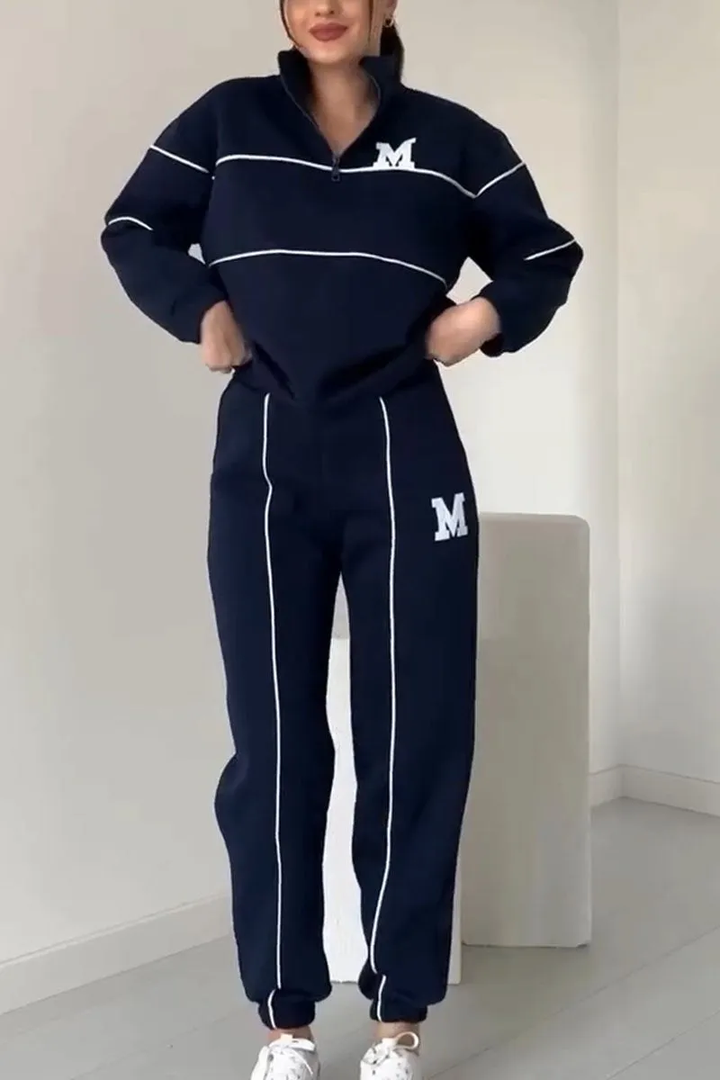 Pleun | Half-Zip Tweedelige Set