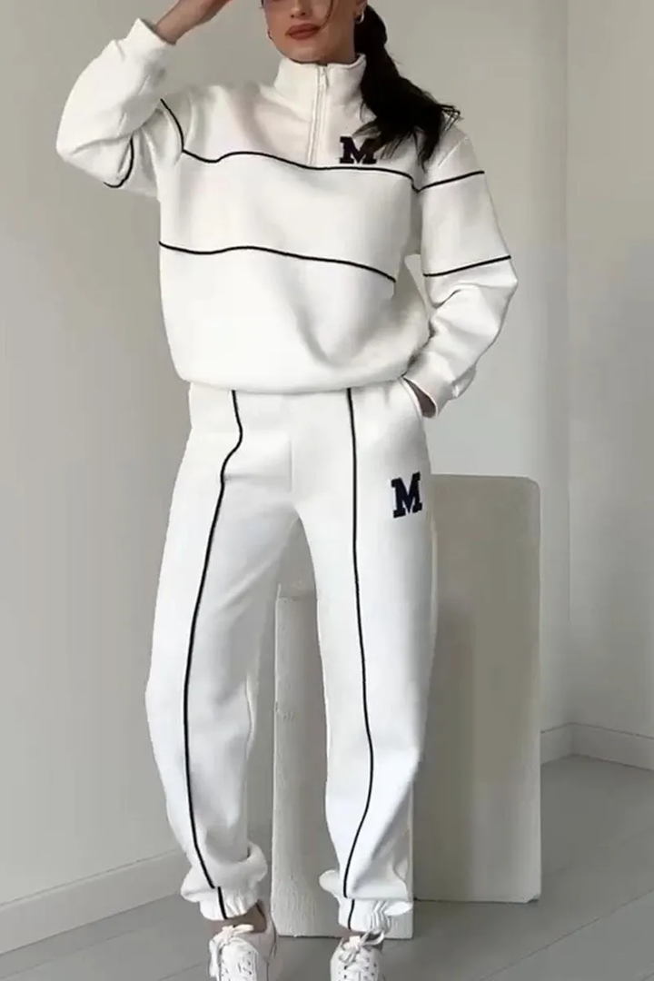 Pleun | Half-Zip Tweedelige Set