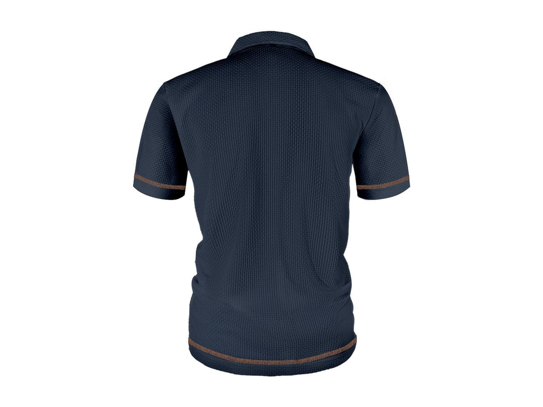 Thijs | Luchtig Poloshirt met Structuur