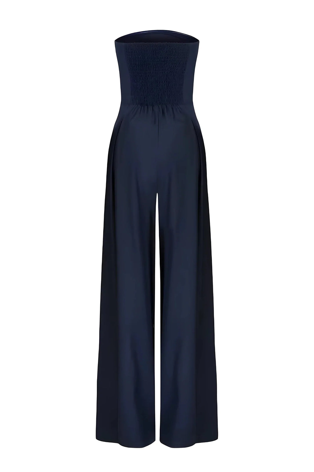 Adriana | Strapless Jumpsuit met Wijde Pijpen