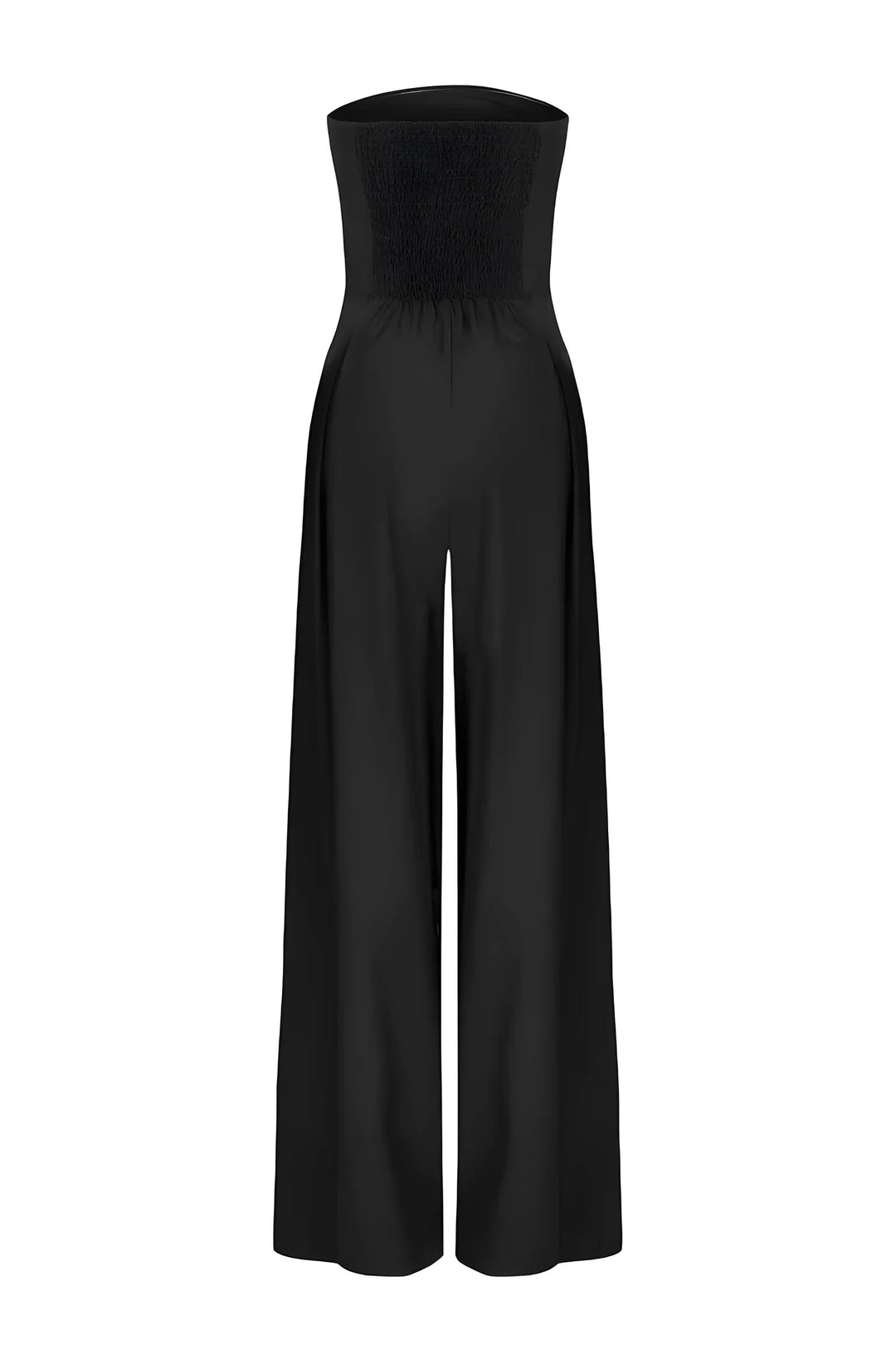 Adriana | Strapless Jumpsuit met Wijde Pijpen