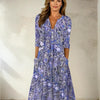 Paisley | Women’s Bohemian Floral Midi Dress